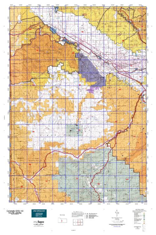 colorado unit 40 hunting map
