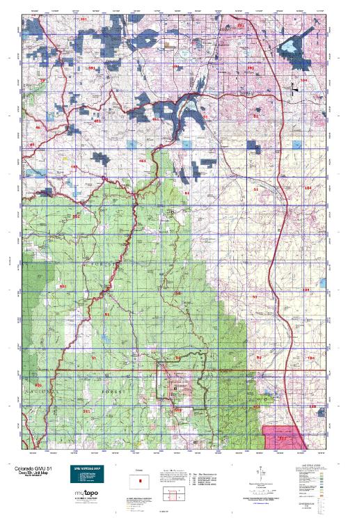 colorado unit 51 hunting map